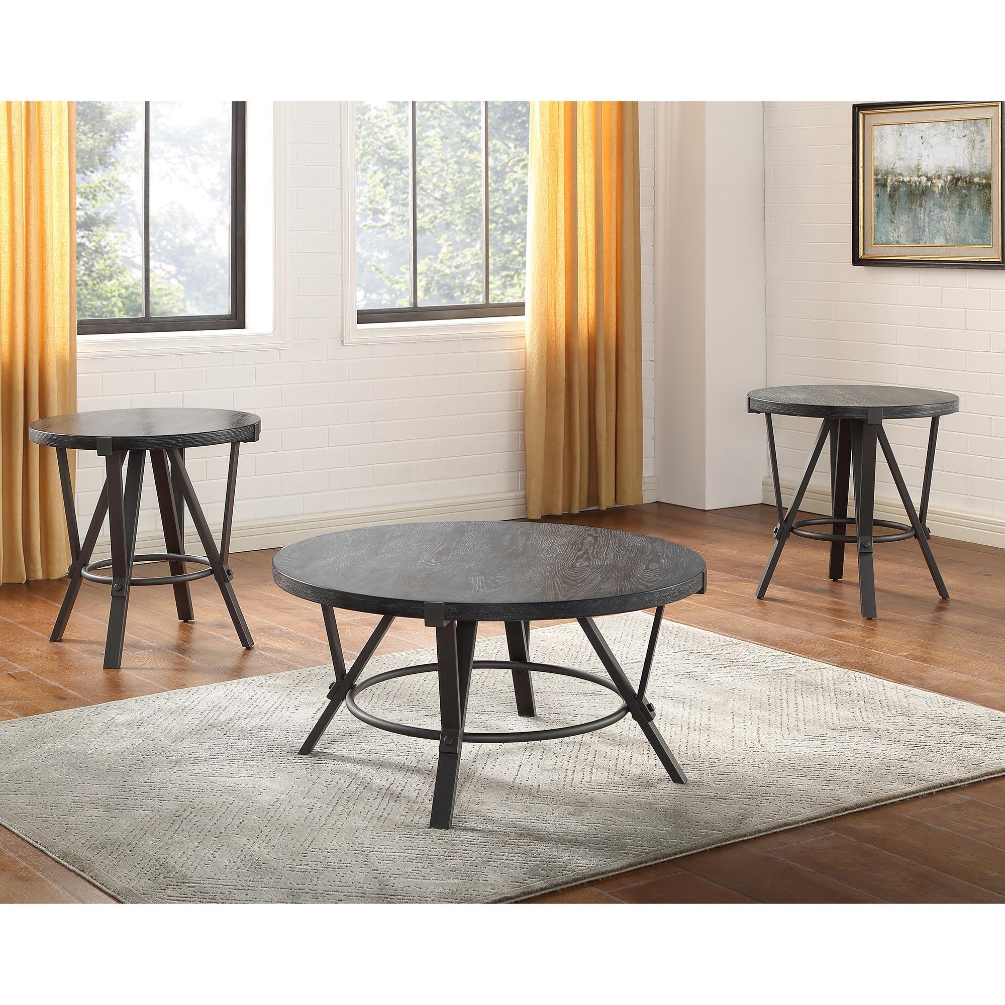 Rent to Own Steve Silver Portland Cocktail Table & 2 End Tables at